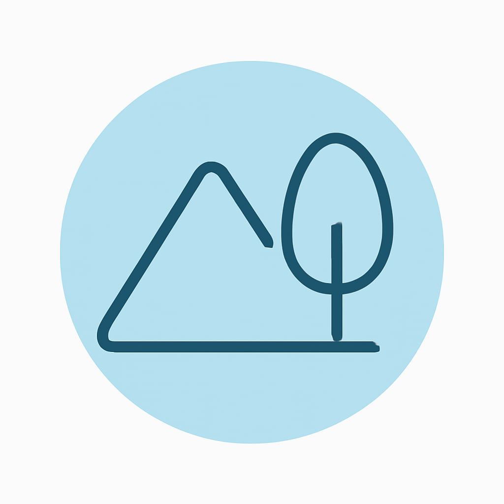 Icon representing access to nature