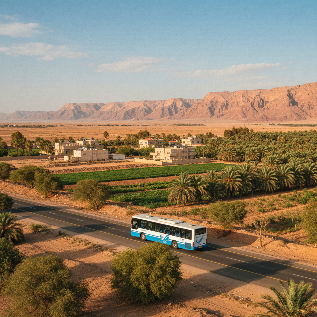 Transportation options in Hazeva