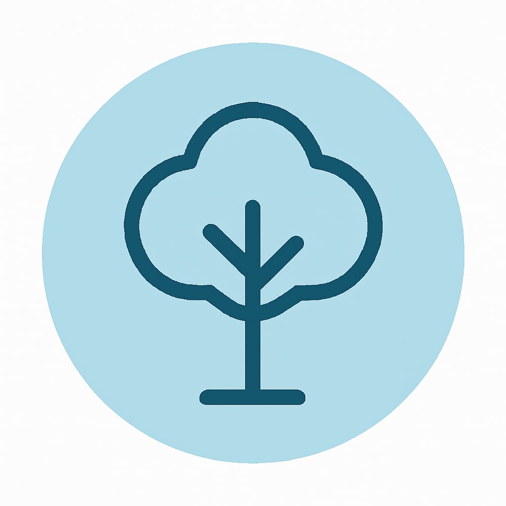 Icon representing spacious living