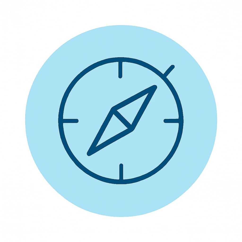 Icon representing practical location